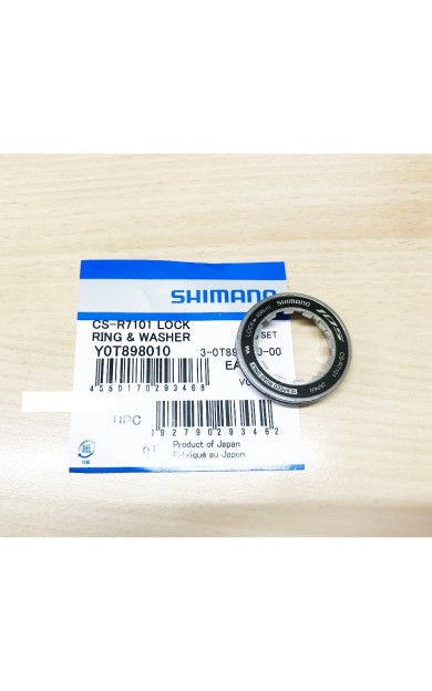 Shimano 105 Kaset Ruble Kilitleme Bileziği CS-R7101 Lock Ring Washer Y0T898010