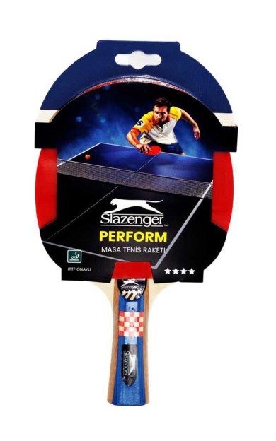 Slazenger Perform ITTF Onaylı Masa Tenis Raketi (4 Star) Unisex Masa Tenisi Raketi