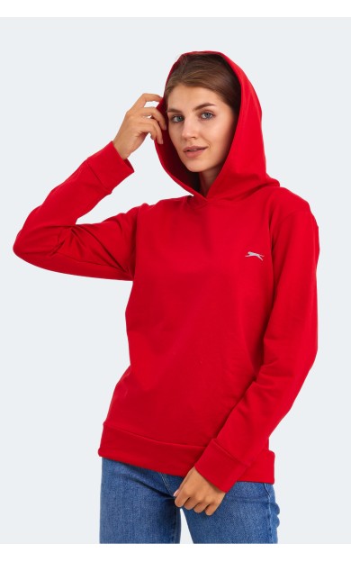 Slazenger KATHY Kadı  Sweatshirt Kırmızı