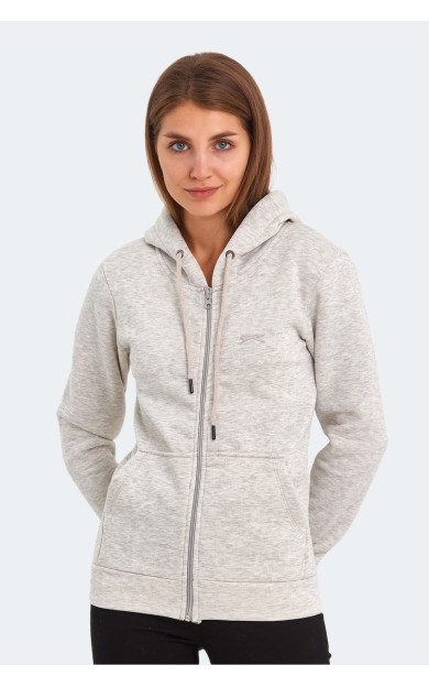 Slazenger KATYA Kadın Sweatshirt Gri