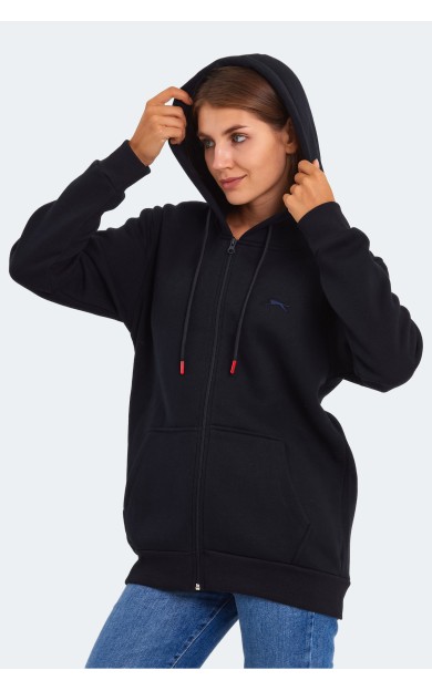 Slazenger KATYA Kadın Sweatshirt Lacivert