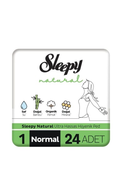 Sleepy Natural Süper Eco Normal 24 Adet