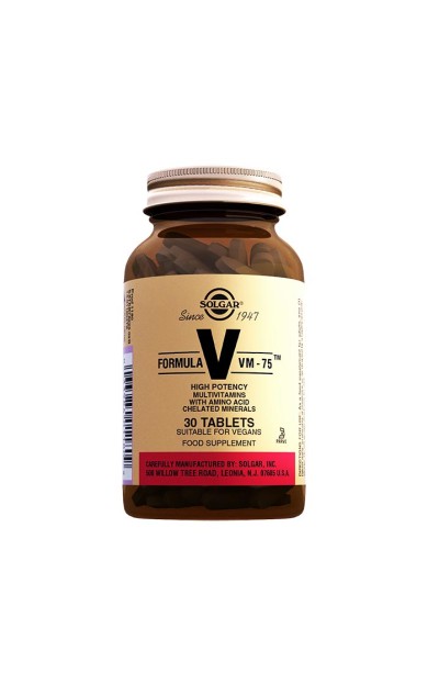 Solgar VM 75 Multivitamin 30 Tablet