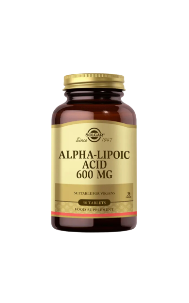 SOLGAR Alpha Lipoic Acid 600mg 50 Tablet