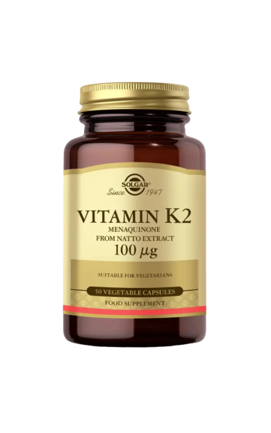 SOLGAR Vitamin K2 100 mcg 50 Tablet