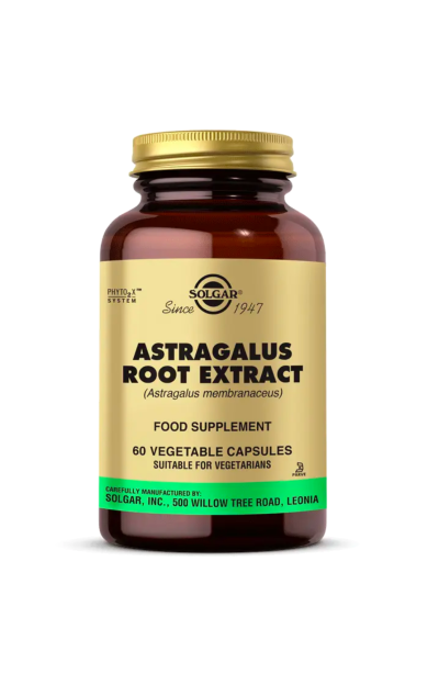 SOLGAR Astragalus Root Extract 60 Kapsül