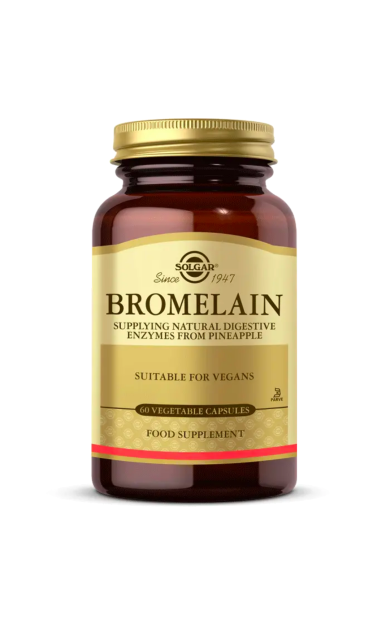 SOLGAR Bromelain 60 Kapsül