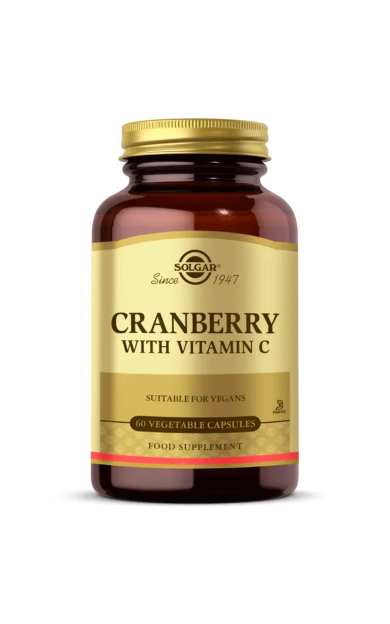 SOLGAR Cranberry With Vitamin C 60 Kapsül