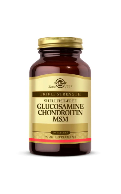 SOLGAR Glucosamine Chondroitin MSM 60 Tablet