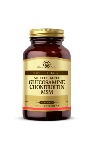 SOLGAR Glucosamine Chondroitin MSM 60 Tablet