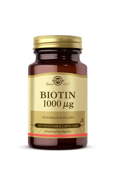 SOLGAR Biotin 1000 mcg 50 Kapsül