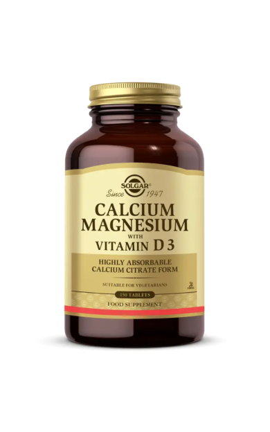 SOLGAR Calcium Magnesium Ve Vitamin D3 150 Tablet