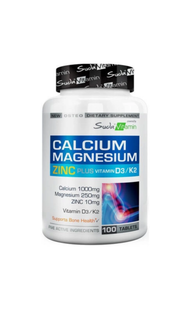 SUDA Vitamin Calcium Magnesium Zinc Plus 100 Tablet