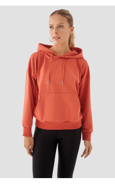 Superstacy Fiona Oversize Cepli Kiremit Hoodie