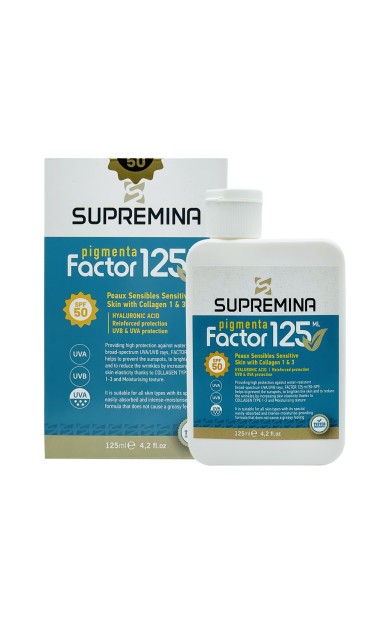 Supremina Pigmenta SPF50+ Factor 125ml