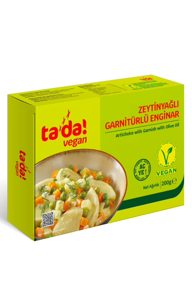 TADA Vegan Zeytinyağlı Garnitürlü Enginar 200g