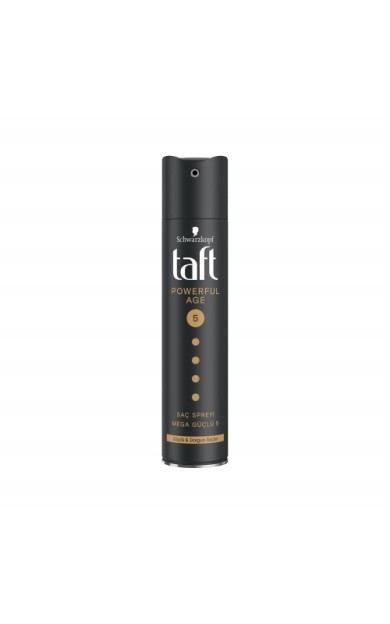 Taft Saç Sprey Powerful Age Mega Güçlü 5 250 Ml