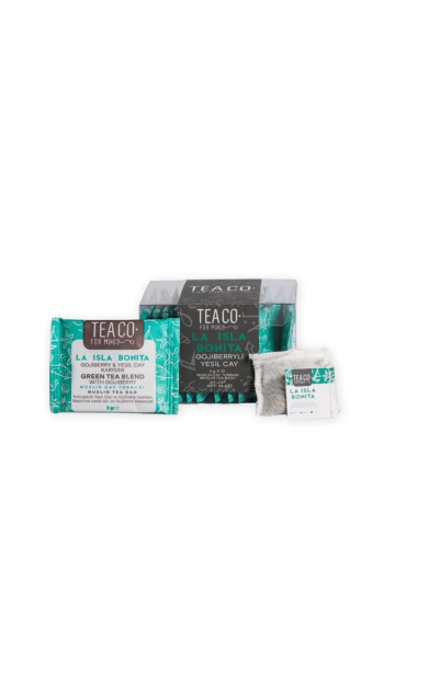 TEA CO Gojiberryli Yeşil Çay 2x12g - La Isla Bonita