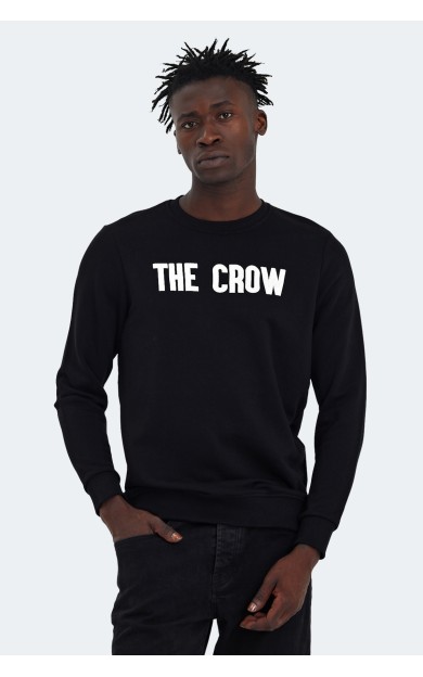 The Crow THE CROW Erkek Sweatshirt Siyah