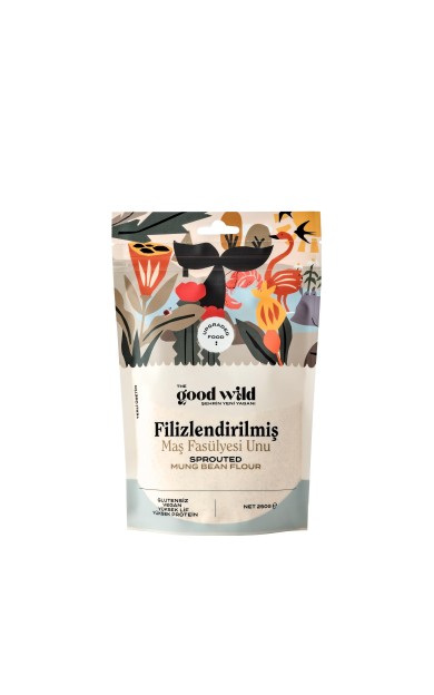 THE GOOD WILD Filizlendirilmiş Maş Fasulyesi Unu 300g