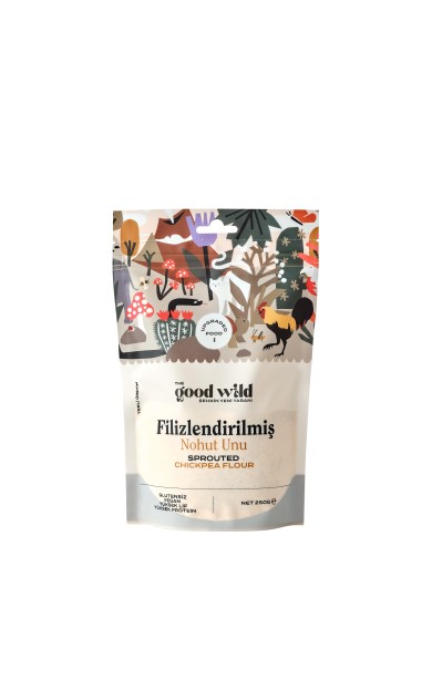 THE GOOD WILD Filizlendirilmiş Nohut Unu 300g