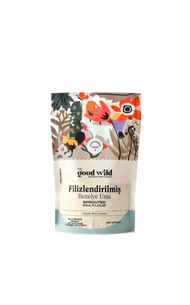 THE GOOD WILD Filizlendirilmiş Bezelye Unu 300g