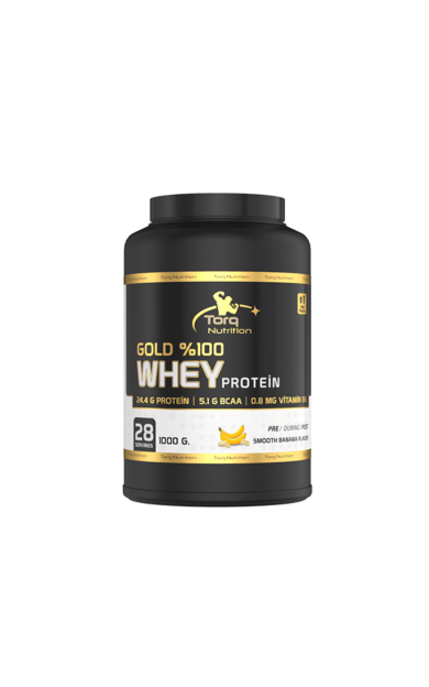 TORQ NUTRİTİON Gold %100 Whey Protein Muzlu 1000 g