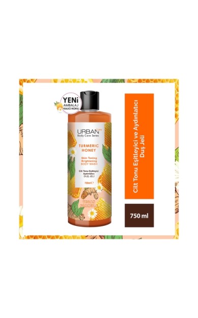 Urban Care Body Series Turmeric Honey Duş Jeli 750 ML