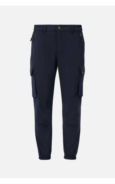 VANEDA  V-CLUTCH JOGGER DAR PACA YAZLIK LACIVERT PANTOLON