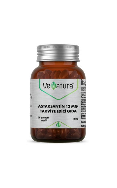 VENATURA Astaksantin 12mg 30 Kapsül