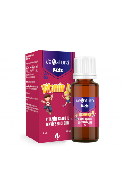 VENATURA Kids Vitamin D3 400 IU 20 ML