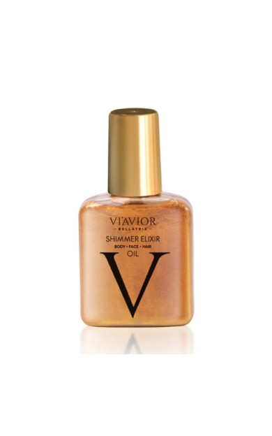 Viavior Shimmer Elixir Vücut Yüz Saç Bakım Yağı 100 Ml