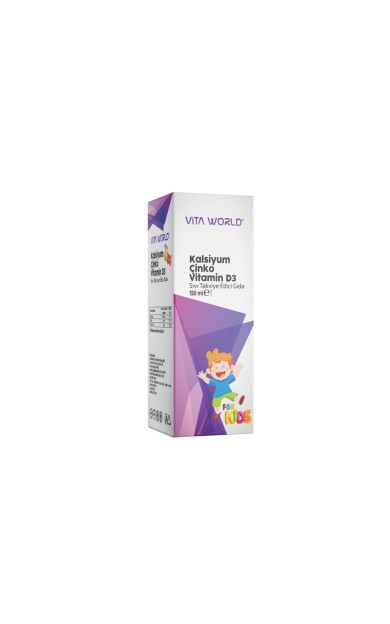 Vita World Kalsiyum Şurup 150 ml