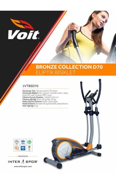 Voit D70 Bronze Collection Eliptik Bisiklet