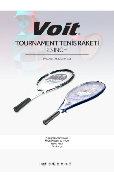 Voit Tournament Pro Tenis Raketi 23 Inch Mavi