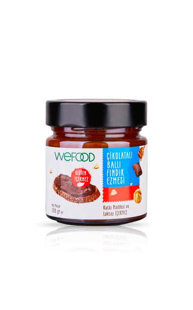 WEFOOD Çikolatalı Ballı Fındık Ezmesi 200g