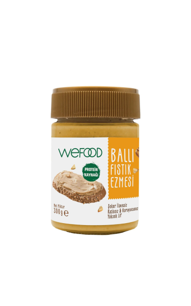 WEFOOD Ballı Fıstık Ezmesi 300g