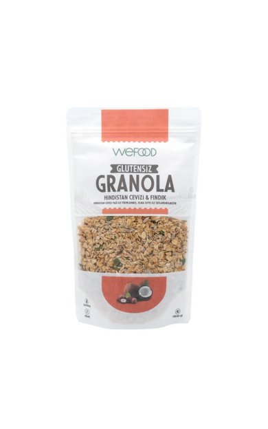 WEFOOD Glutensiz Granola Hindistan Cevizi & Fındık 250g