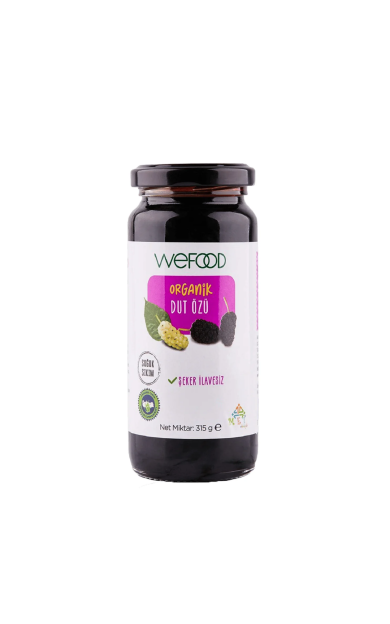 WEFOOD Organik Dut Özü 315g (Soğuk Sıkım)