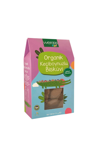 WEFOOD Kids Organik Keçiboynuzlu Bisküvi 55 gr