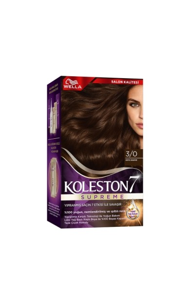 Wella Koleston 3/0 Kit Boya Koyu Kahve