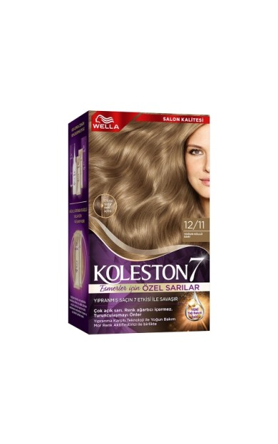 Wella Koleston 12/11 Kit Boya Yoğun Küllü Sarı