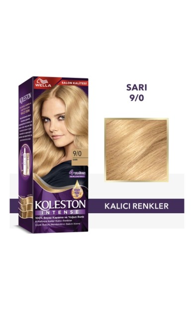 Koleston Naturals Intense 9/0 Açık Sarı