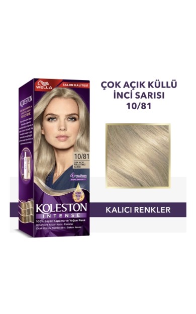 Koleston Naturals Intense 10/81 Ultra Açık Küllü Sarı