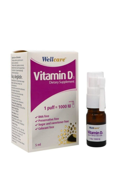 WELLCARE Vitamin D₃ 1000 IU