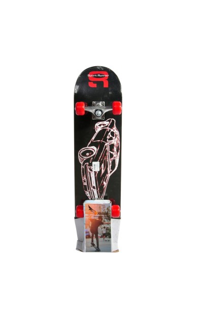 Xslide SkateBoard Kaykay-KIRMIZI-SİYAH