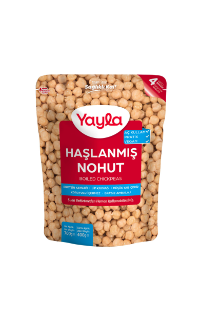 YAYLA Haşlanmış Nohut 700g