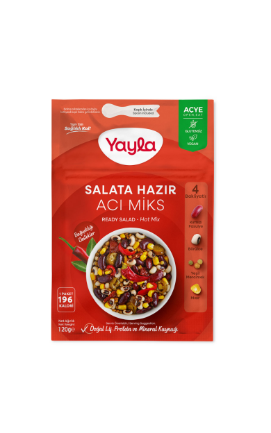 YAYLA Salata Hazır Acı Mix 120g