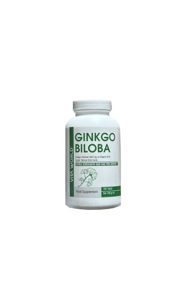 Zalix Ginkgo Biloba 500 mg B12 180 Tablet