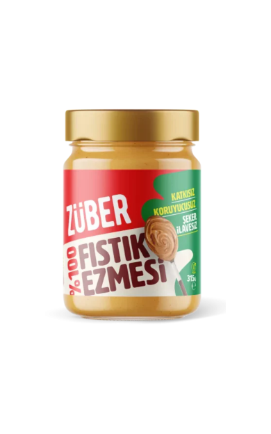 ZÜBER %100 Fıstık Ezmesi 315g